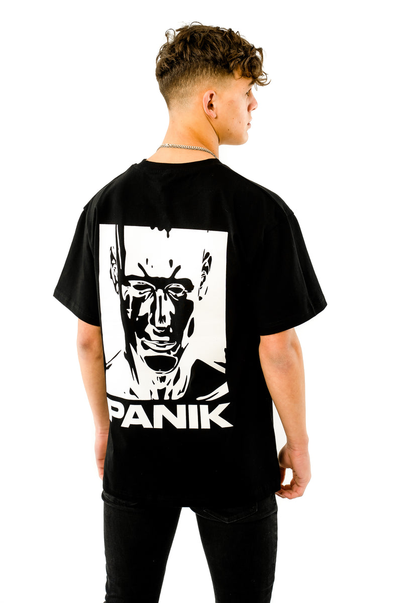 OVERSIZE GRAPHIC T-SHIRT - BLACK