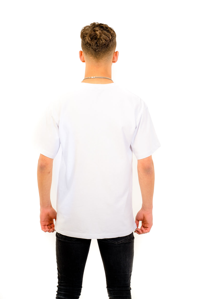 OVERSIZE SIGNATURE T-SHIRT - WHITE